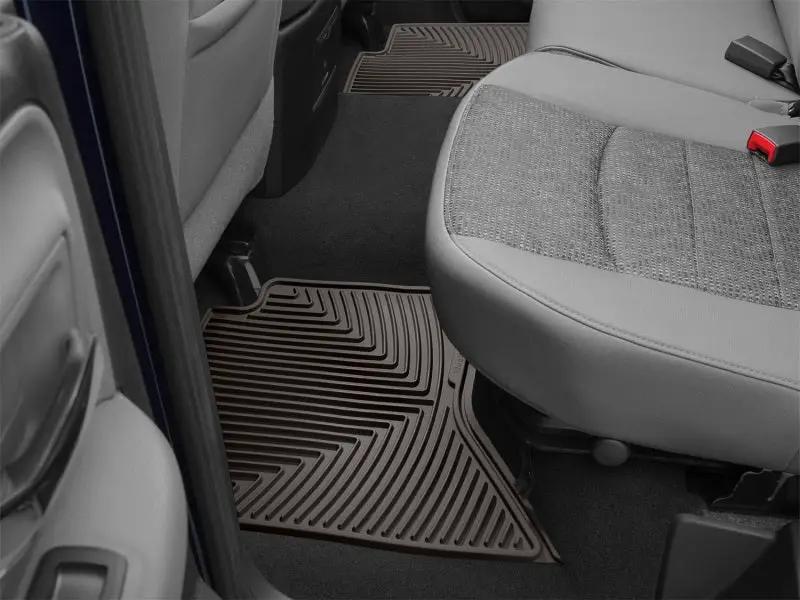 WeatherTech WT Rubber Mats - Rear - Cocoa by WeatherTech