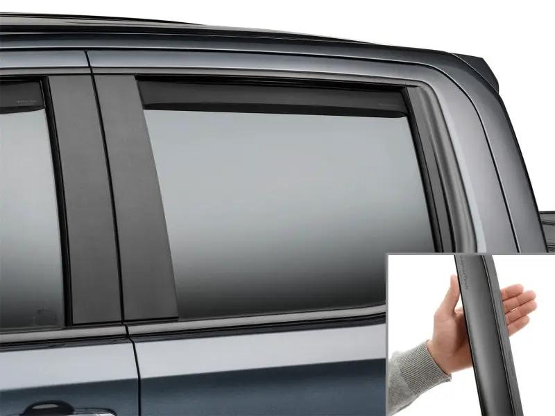WeatherTech WT Deflector - Rear - Matte Black by WeatherTech