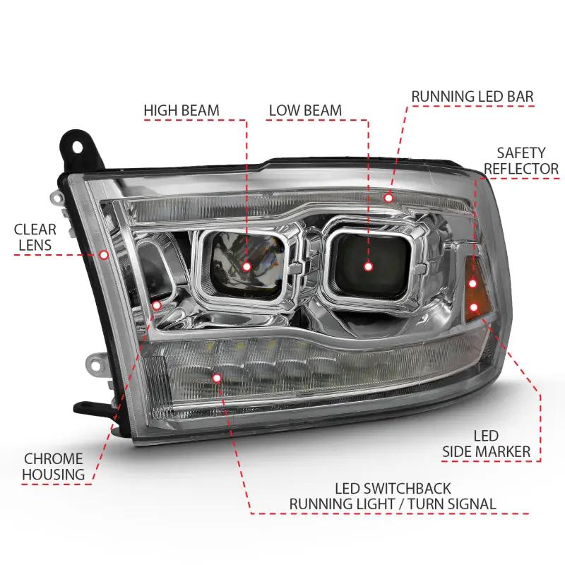 ANZO ANZ LED/Projector Headlights by ANZO