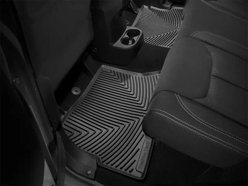 WeatherTech WT Rubber Mats - Rear - Blk by WeatherTech