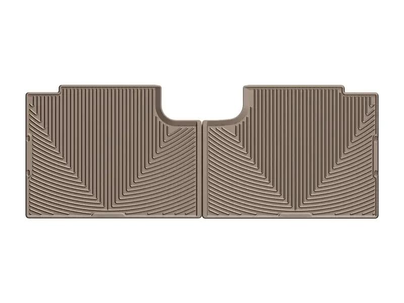 WeatherTech WT Rubber Mats - Rear - Tan by WeatherTech