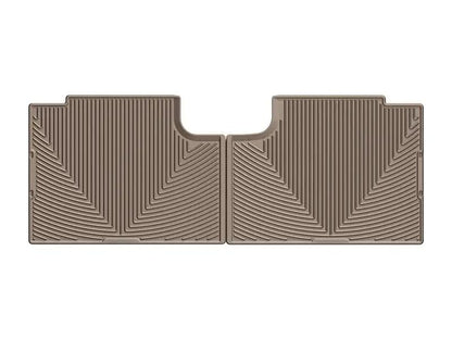 WeatherTech WT Rubber Mats - Rear - Tan by WeatherTech