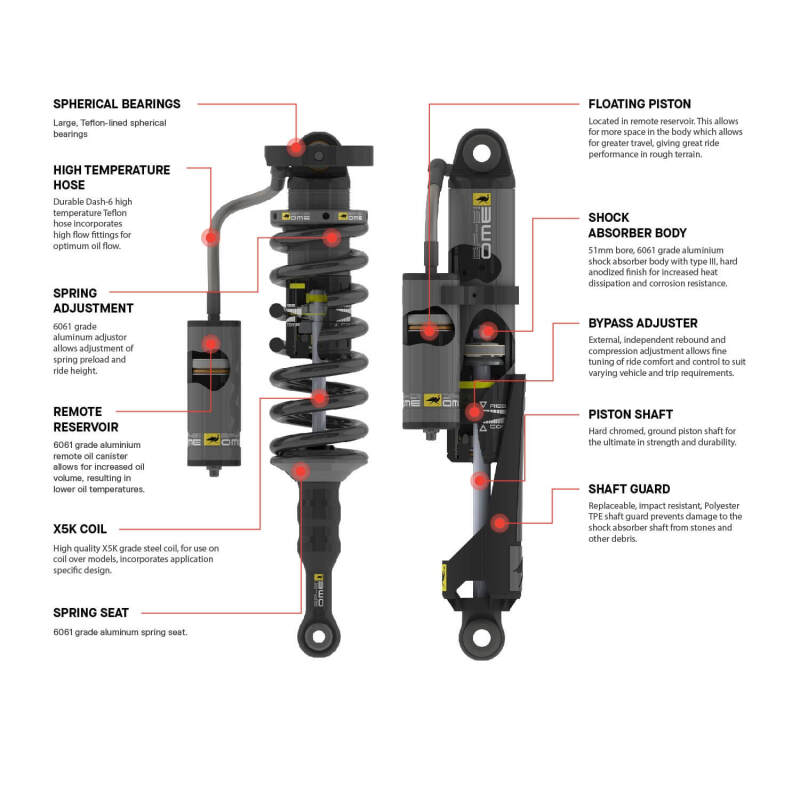 Old Man Emu ARB BP51 Coilovers