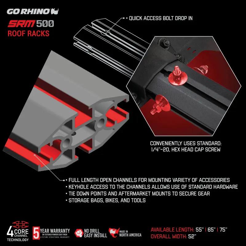 Go Rhino GOR SRM Racks by Go Rhino