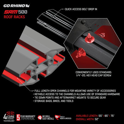 Go Rhino GOR SRM Racks