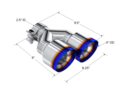 MBRP Univ Exhaust Tips SS