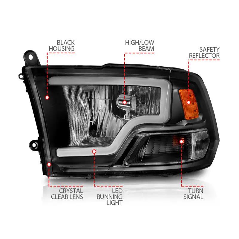 ANZO ANZ Crystal Headlights by ANZO