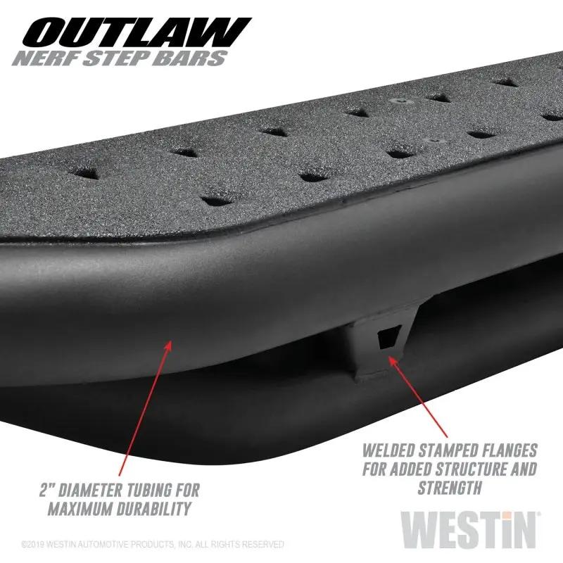 Westin WES Nerf Bars - Outlaw by Westin