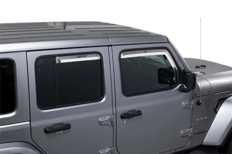 Putco PUT Element Chrm Window Visors by Putco
