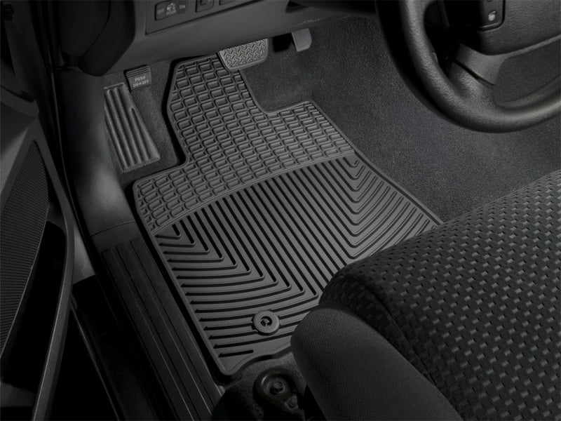 WeatherTech WT Rubber Mats - Front - Blk by WeatherTech