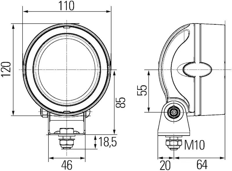 HELLA Work Lamp by Hella