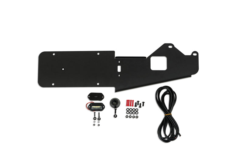 DV8 Offroad DVE License Plate Relocation