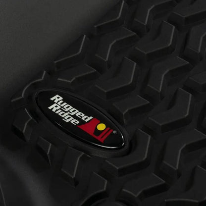 Rugged Ridge RUG Floor Liners - Black by Rugged Ridge