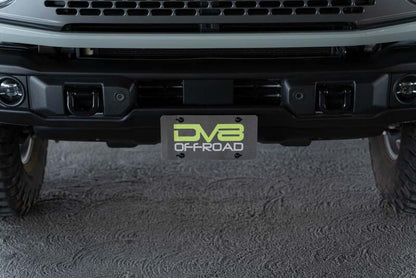DV8 Offroad DVE License Plate Relocation