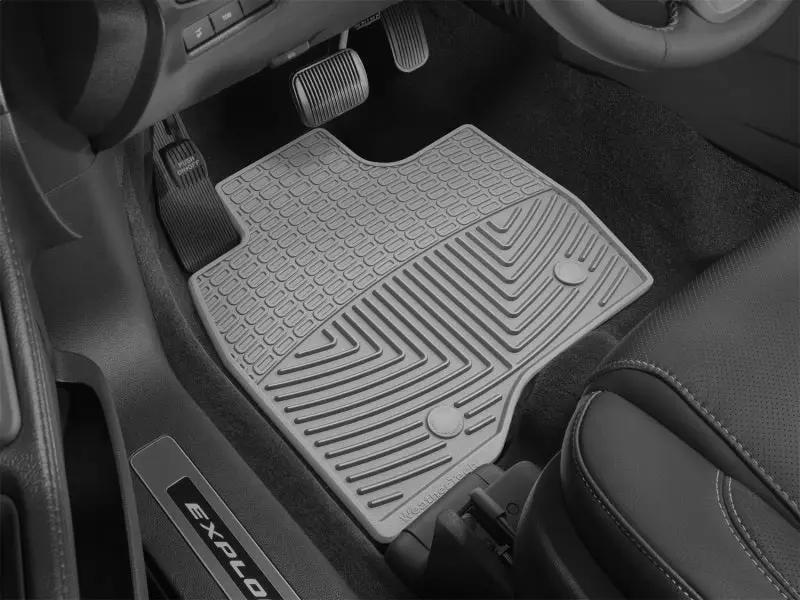 WeatherTech WT Rubber Mats - Front - Grey by WeatherTech