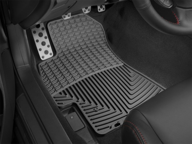WeatherTech WT Rubber Mats - Front - Blk by WeatherTech