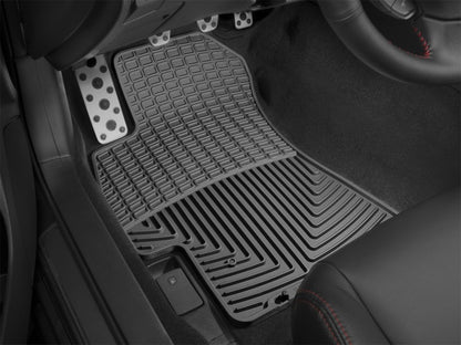 WeatherTech WT Rubber Mats - Front - Blk by WeatherTech
