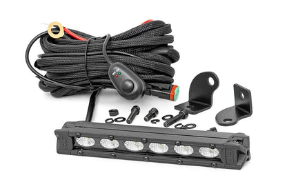 Rough Country 6 Inch Black Series LED Light Bar | Slim Line by Rough Country