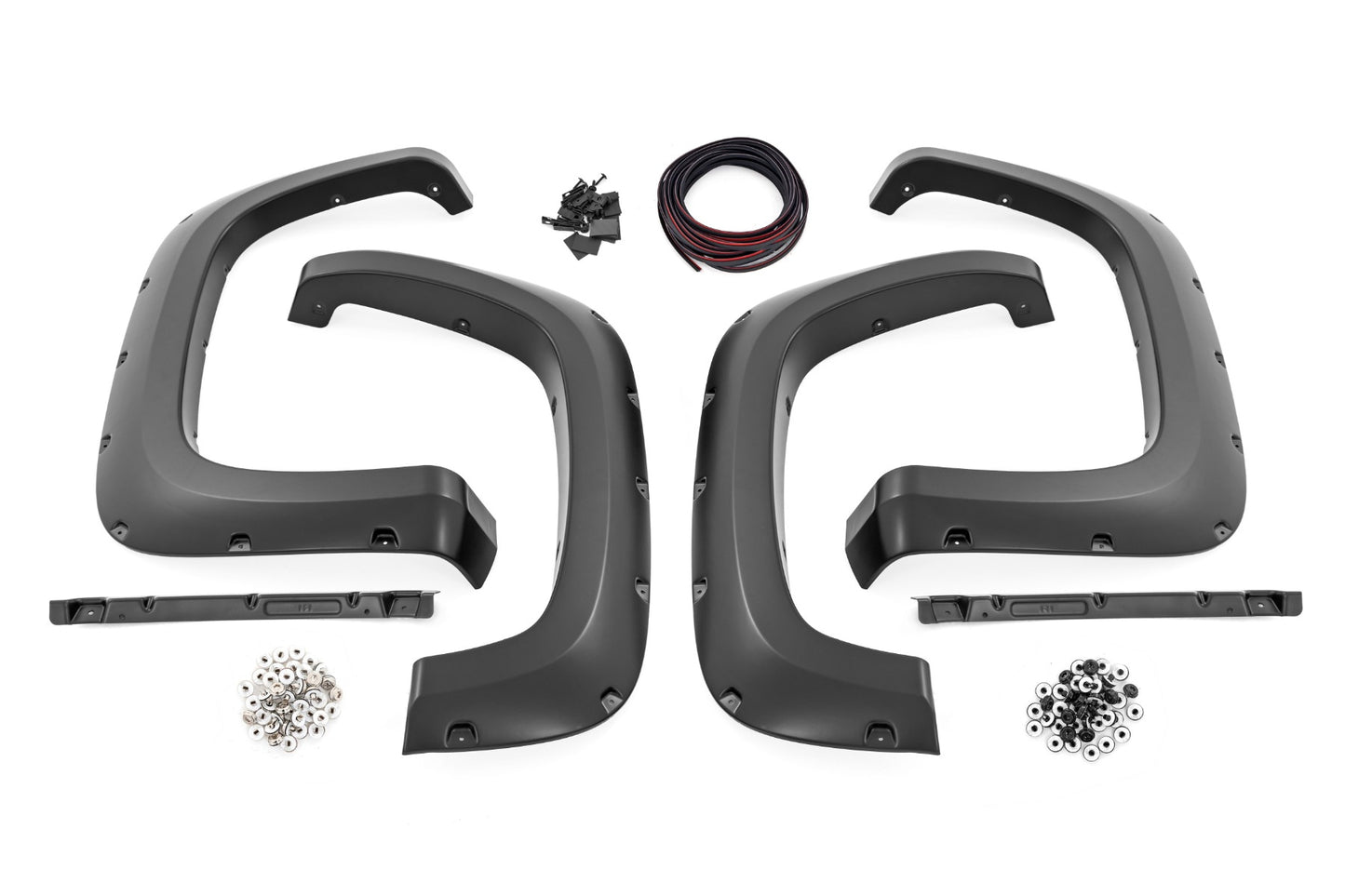 Rough Country Pocket Fender Flares | G7C Red Hot | Chevy Silverado 2500 HD/3500 HD (20-26)
