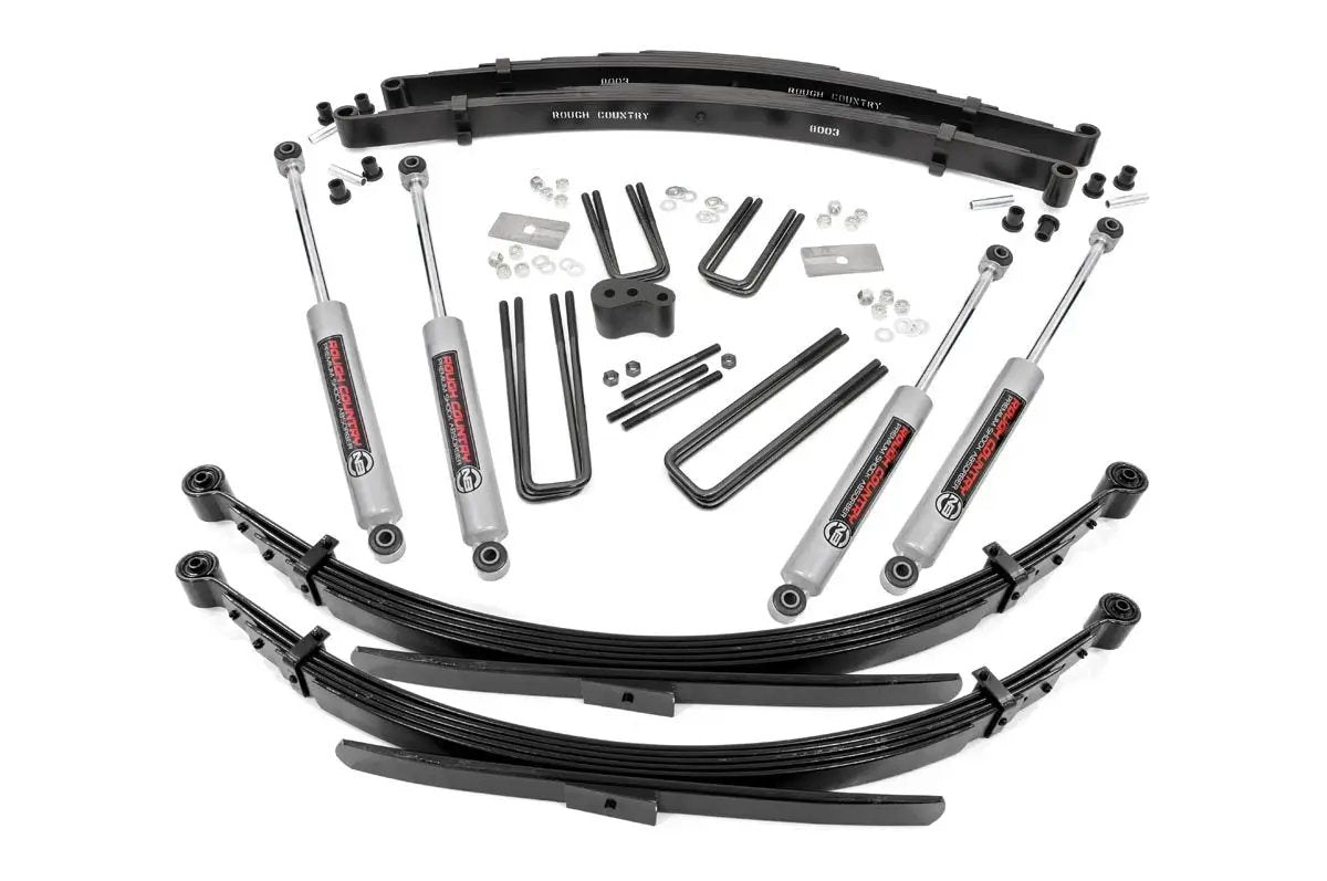 Rough Country 4 Inch Lift Kit | Rear Springs | Dodge/Plymouth Ramcharger/Trailduster (1974) by Rough Country
