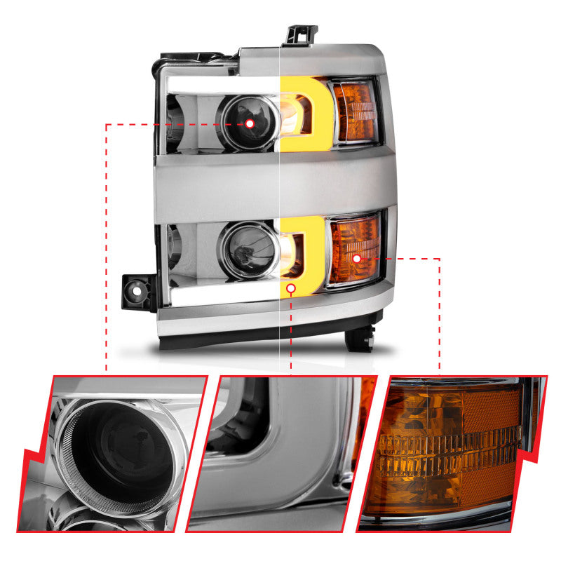 ANZO ANZ LED/Projector Headlights by ANZO