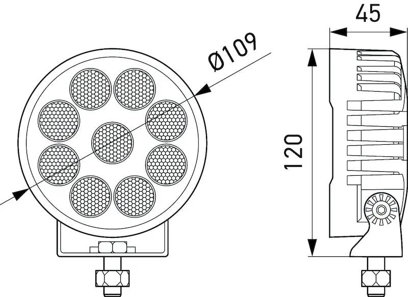HELLA Work Lamp by Hella