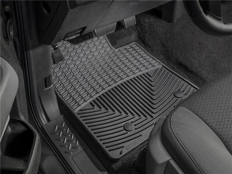 WeatherTech WT Rubber Mats - Rear - Blk by WeatherTech