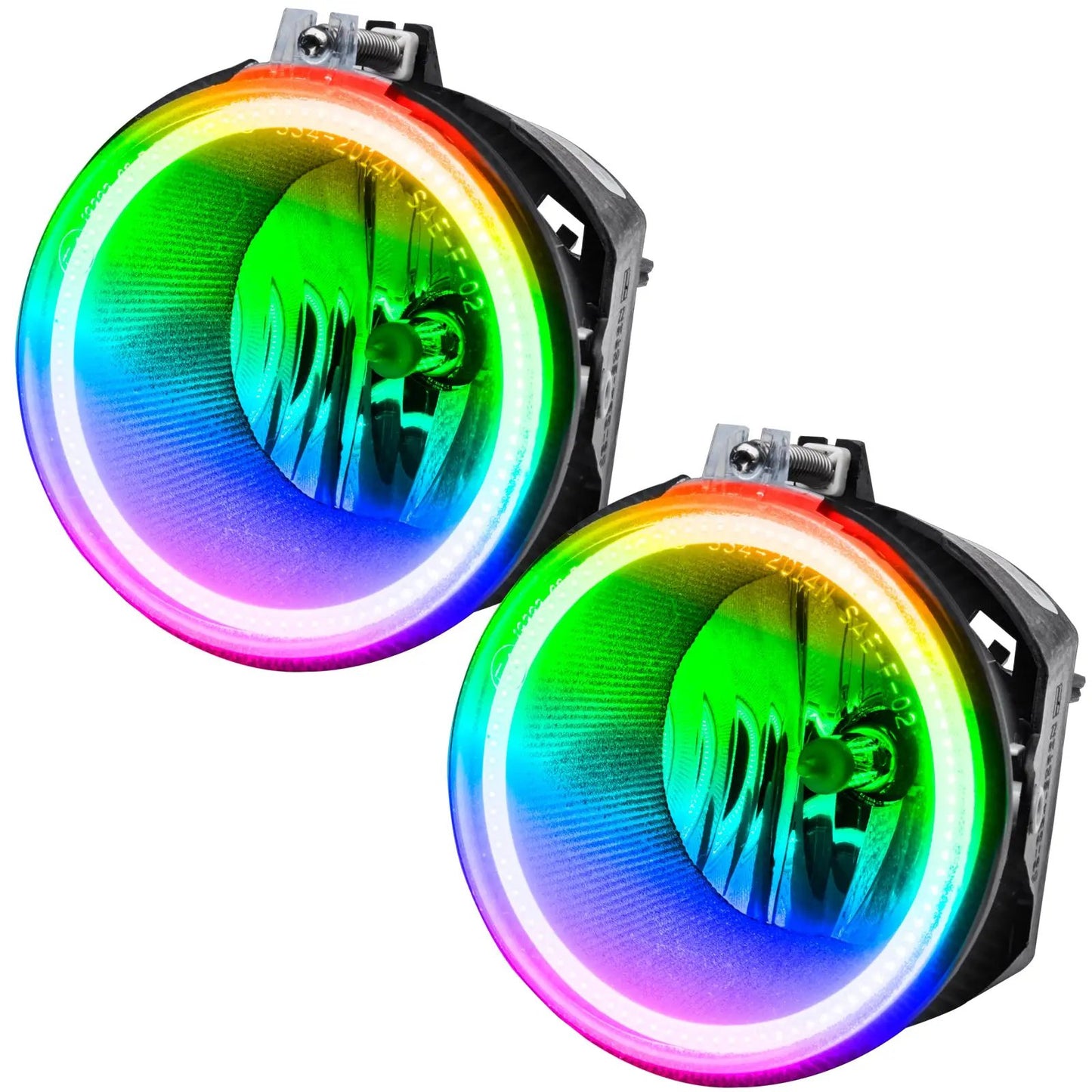 Oracle Lighting The bulbs are not included with these fog lights. The ColorSHIFT(tm) option requires the use of a ColorSHIFT(tm) controller to properly operate which is sold separately. by Oracle Lighting