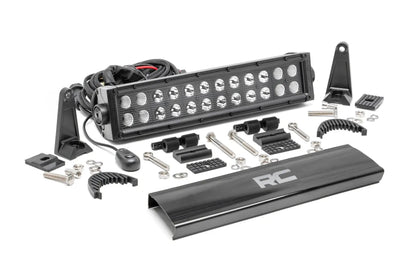 Rough Country 12 Inch Black Series LED Light Bar | Dual Row by Rough Country