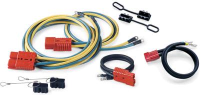 Warn For Utility and Powersport Winches; Connects to Battery; With 48 Inch Battery Lead and Quick Connect Plugs; 175 amp
