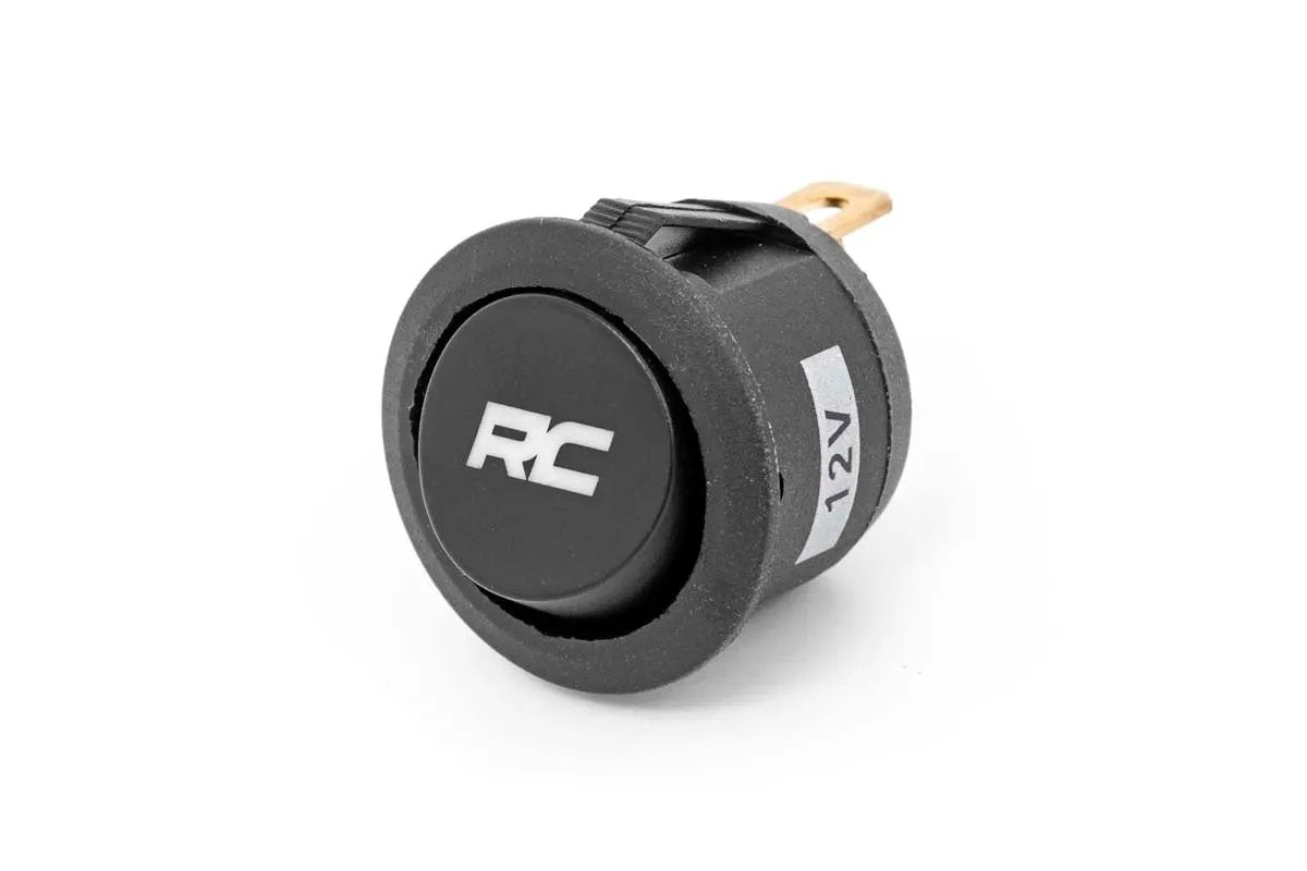 Rough Country Rocker Switch | Round with Logo by Rough Country