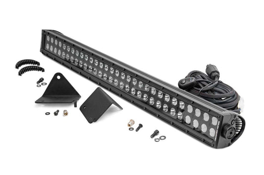 Rough Country LED Light | Under Bed | 30" Black Dual Row | Can-Am Defender HD 5/HD 8/HD 9/HD 10