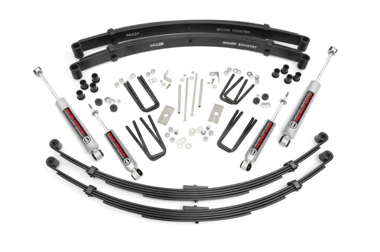 Kit de elevación de 3 pulgadas | Muelles traseros | Toyota Truck 4WD (1984-1985)