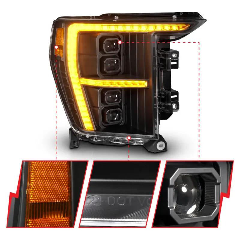 ANZO ANZ LED/Projector Headlights by ANZO