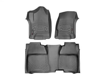 WeatherTech WT FloorLiner - Rear - Blk by WeatherTech