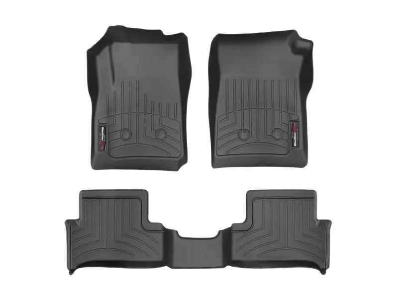 WeatherTech WT FloorLiner - Front - Blk by WeatherTech