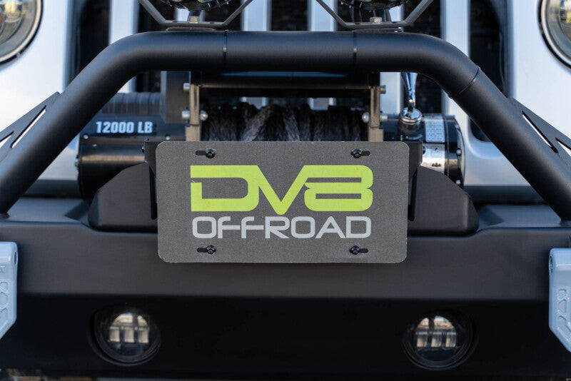 DV8 Offroad DVE License Plate Relocation