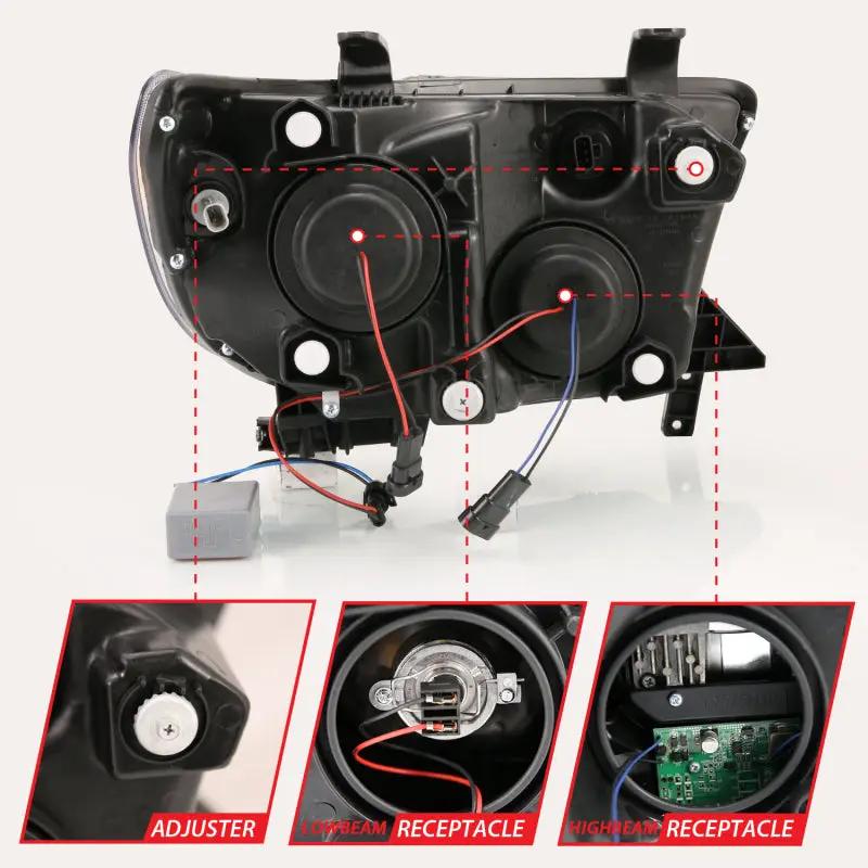 ANZO ANZ LED/Projector Headlights by ANZO