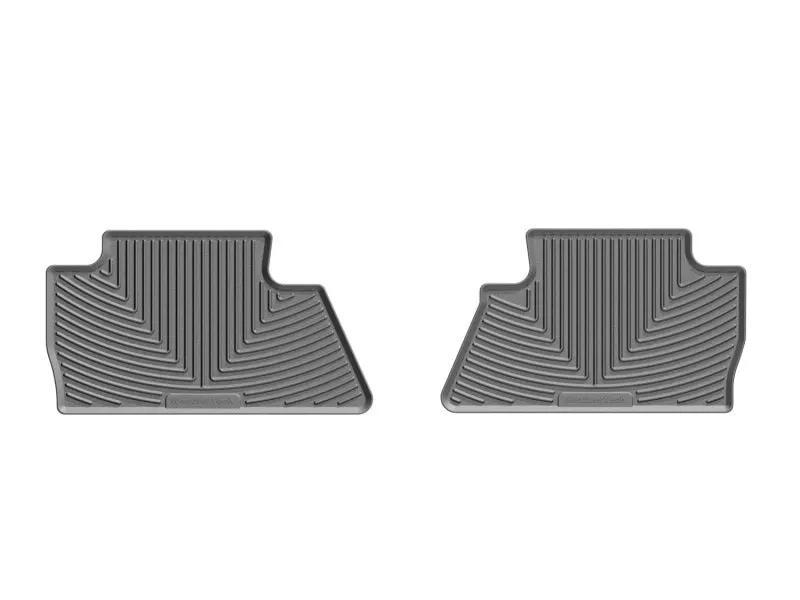 WeatherTech WT Rubber Mats - Rear - Grey by WeatherTech