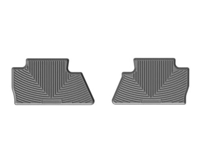 WeatherTech WT Rubber Mats - Rear - Grey by WeatherTech