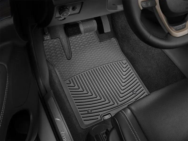 WeatherTech WT Rubber Mats - Front - Blk by WeatherTech
