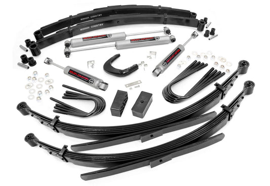 Rough Country 6 Inch Lift Kit | 56 Inch RR Springs | Chevy/GMC 3/4-Ton Suburban (77-91)/C25/K25 Truck (77-87)