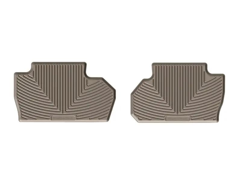 WeatherTech WT Rubber Mats - Rear - Tan by WeatherTech