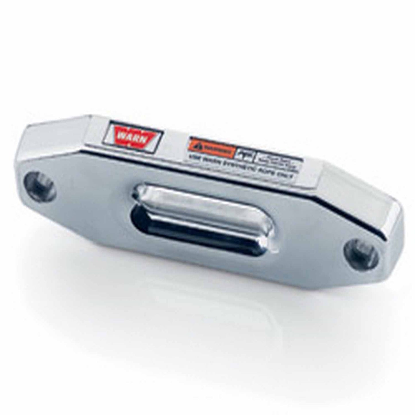 Warn Polished Aluminum Hawse Style; For Use with Synthetic Winch Rope
