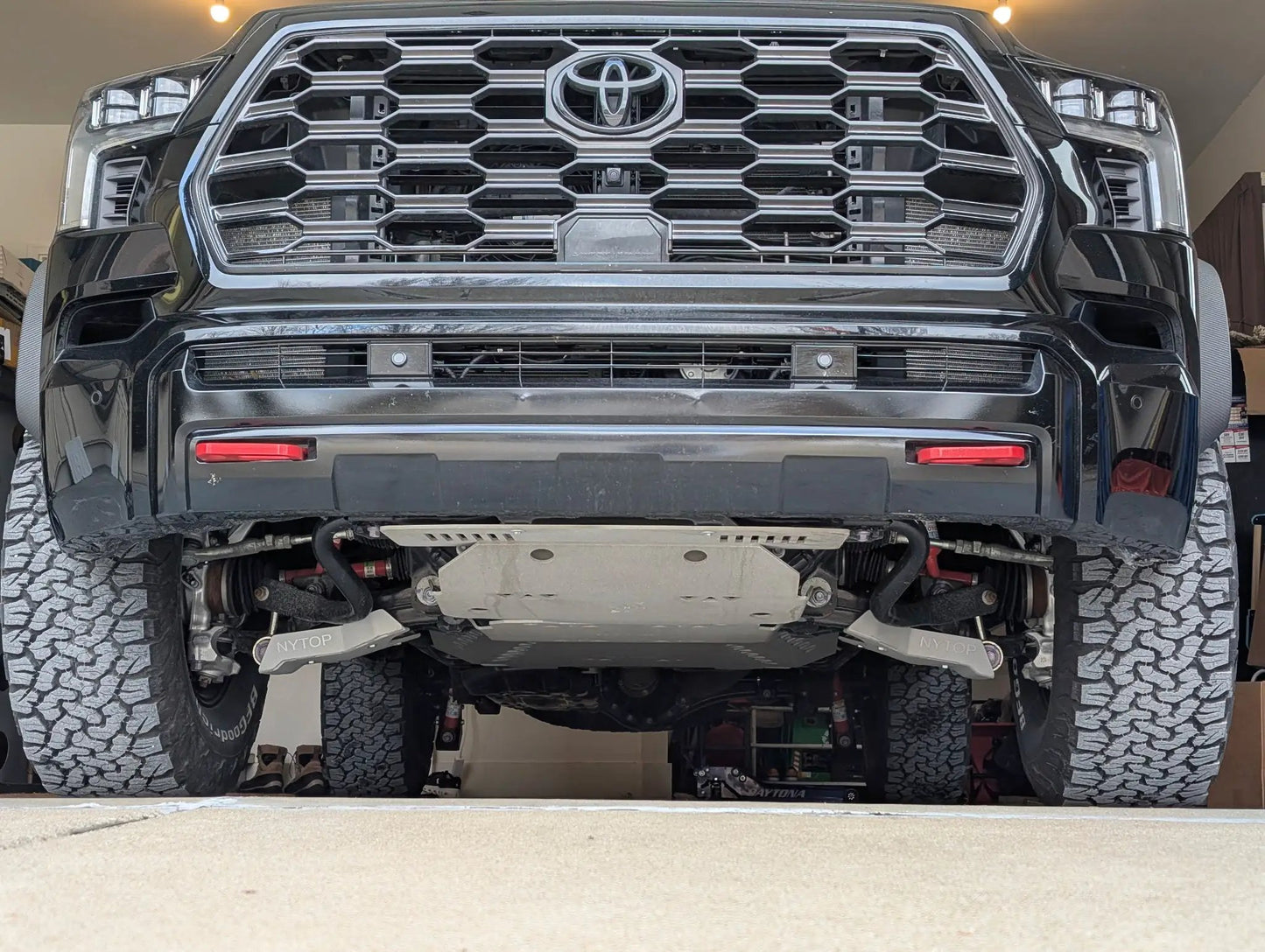 NYTOP 2022-Current Toyota Tundra/Sequoia Lower Control Arm Skid Plate Kit by NYTOP