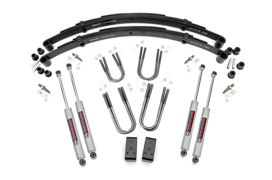 Kit de Elevación de 3 Pulgadas | Bloques Traseros | Jeep Grand Wagoneer/Camioneta J10/Camioneta J20/Wagoneer 4WD