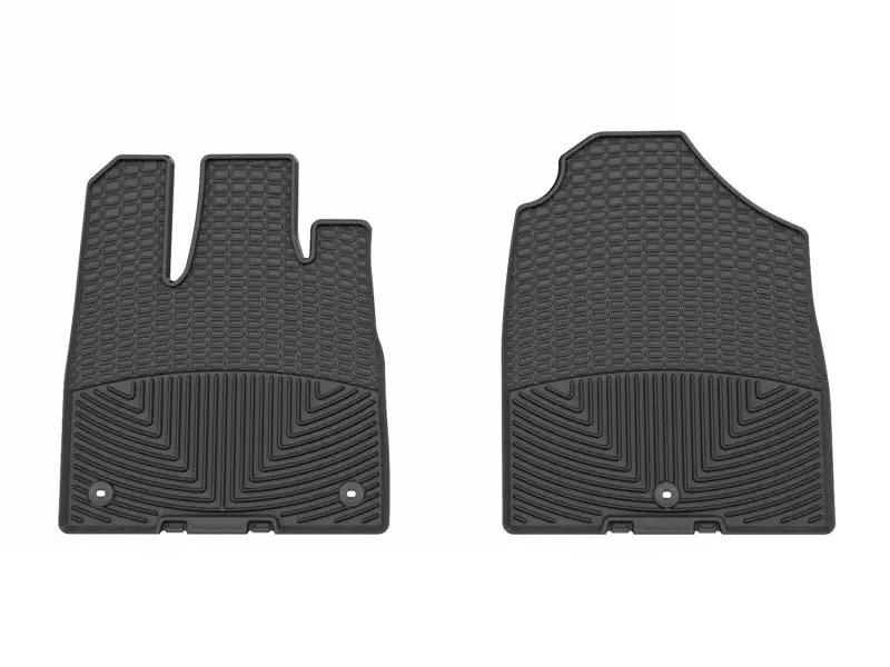 WeatherTech WT Rubber Mats - Front - Blk by WeatherTech