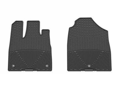 WeatherTech WT Rubber Mats - Front - Blk by WeatherTech