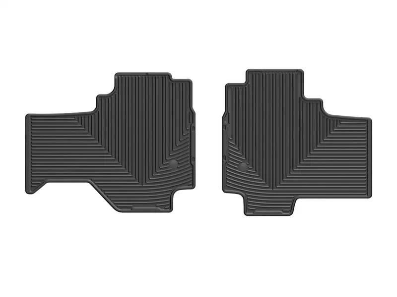 WeatherTech WT Rubber Mats - Rear - Blk by WeatherTech