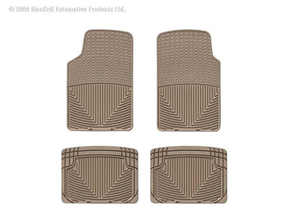 WeatherTech WT Rubber Mats - Rear - Tan by WeatherTech